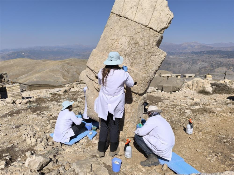 Nano Teknolojiyle Korunan Nemrut Dağı Eserleri Yeni Döneme Hazır