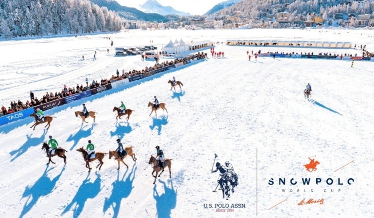 U.S. Polo Assn. St. Moritz Kar Polosu Dünya Kupası’na Sponsor Oldu