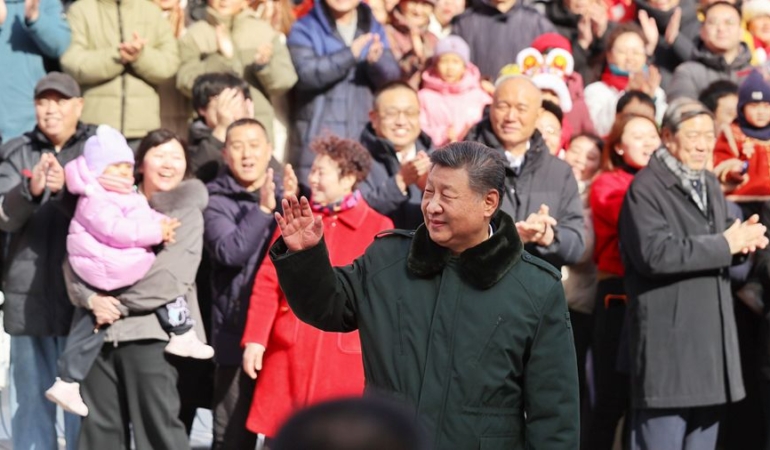 Xi Jinping Bahar Bayramı Öncesi Pekin’de Yaşlı Bakımı ve İstihdamı İnceledi