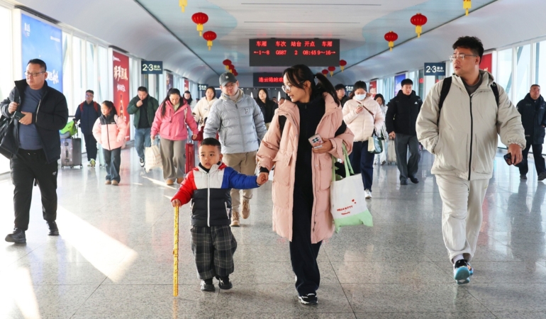 Çin’de Bahar Festivali Seyahatleri Başladı: 9,5 Milyar Yolculuk Bekleniyor