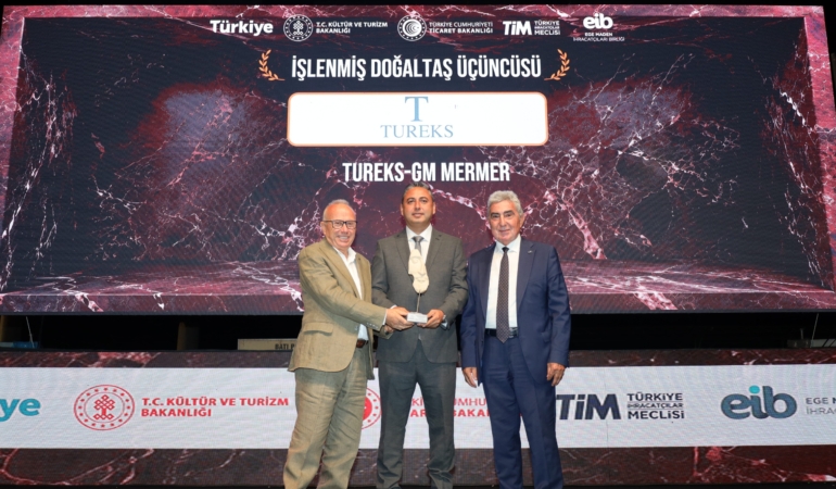 Ege Maden İhracatçıları Birliğinden Tureks Şirketine İhracatta Dört Ayrı Ödül
