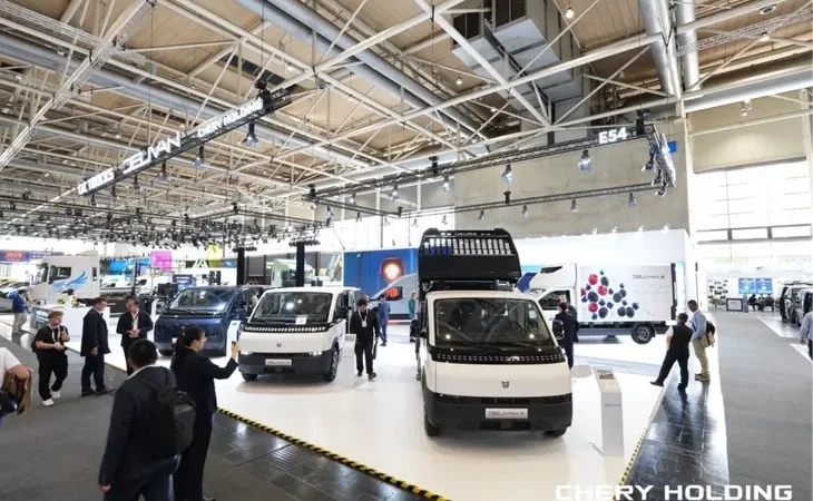 Chery Ticari Araçlar Hannover Fuarı’nda Yeni Enerjili Modellerini Tanıttı