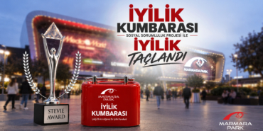 MarmaraPark AVM’nin İyilik Kumbarası Projesine International Business Awards’tan Gümüş Stevie Ödülü