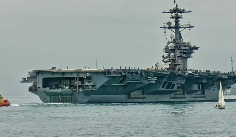ABD Orta Doğuya USS Theodore Roosevelt Uçak Gemisi ve 10 Bin Asker Sevk Ediyor