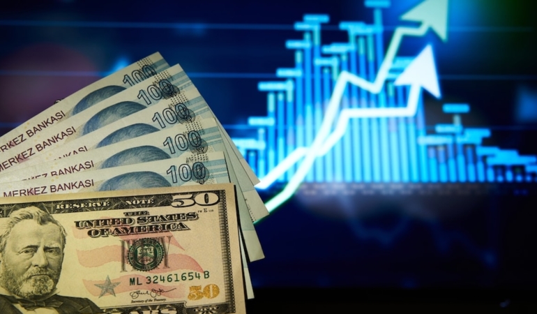 Dolar kuru 49,1630 liraya yükselerek tüm zamanların en yüksek seviyesini gördü