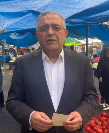 Sezgin Tanrıkulu Diyarbakır Pazarında Ekonomik Göstergeleri ve Alım Gücündeki Düşüşü Değerlendirdi